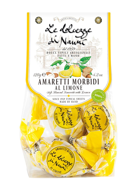 Dolcezze di Nanni Amaretti Lemon Biscuits Bag, 120g