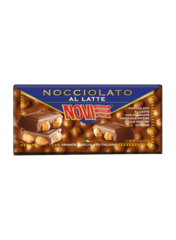 Novi Milk Chocolate with Hazelnut Bar, 130g