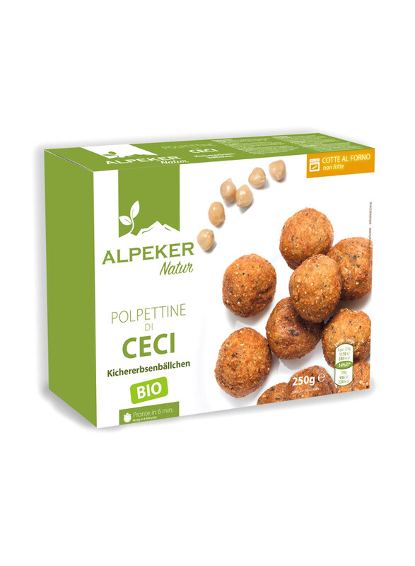 

Alpeker Frozen Mini Chickpea Balls Organic, 250g