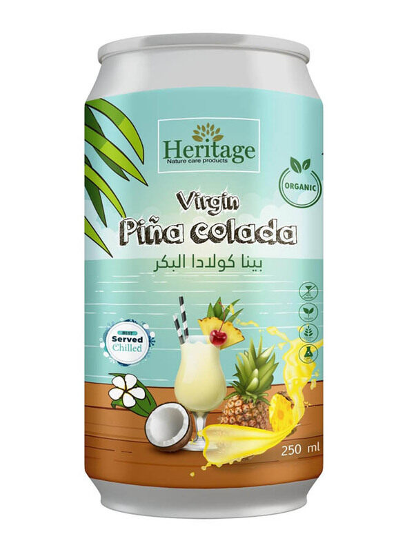 

Heritage Organic Virgin Pina & Coconut Colada, 250ml