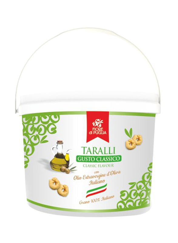 Flore di Puglia Taralli Classic Bucket, 1 Kg