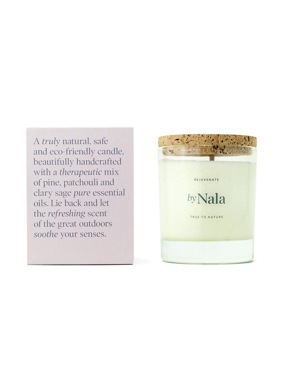 

Nala Rejuvenate Essential Oil Candle, White