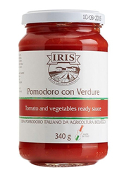 Iris Tomato Pulp with Vegetables Organic, 340g