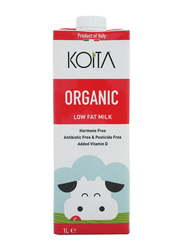 Koita Low-Fat Organic Classico Cow Milk, 1 Litre