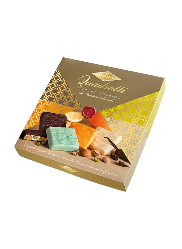 

Condorelli Torroncini Quadrotti Soft Coated Chocolate, 200g