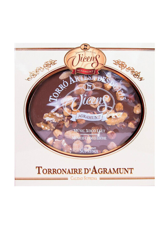 

Torrons Vicens Cake Chocolate Milk & Nuts, 250g