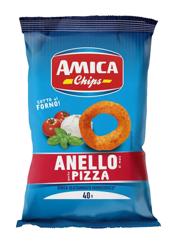 Amica Chips Snack Pizza Rings, 40g