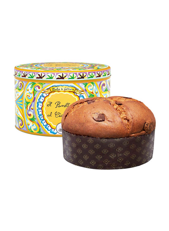 

Fiasconaro Panettone Chocolate with Dolce & Gabbana Tin, 500g