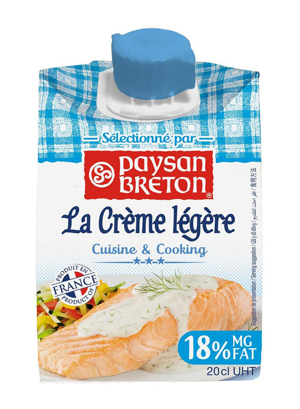 

Paysan Breton Low Fat 18% Cooking Cream, 1 Piece