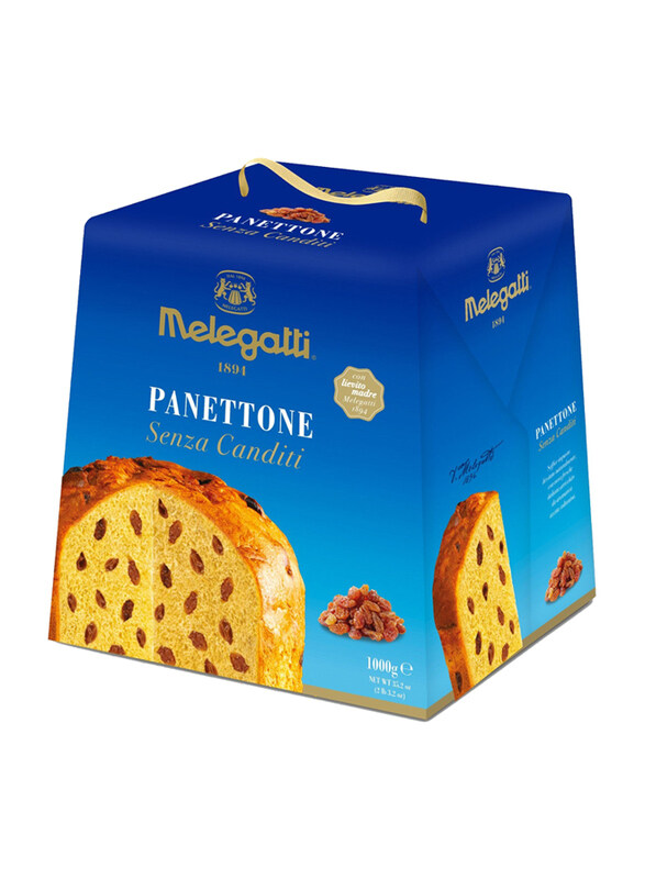 

Melegatti Panettone without Candied Fruits, 1 Kg