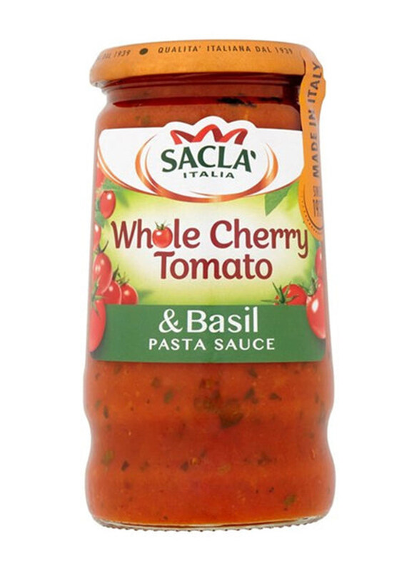 

Sacla Whole Cherry Tomato with Basil, 350g
