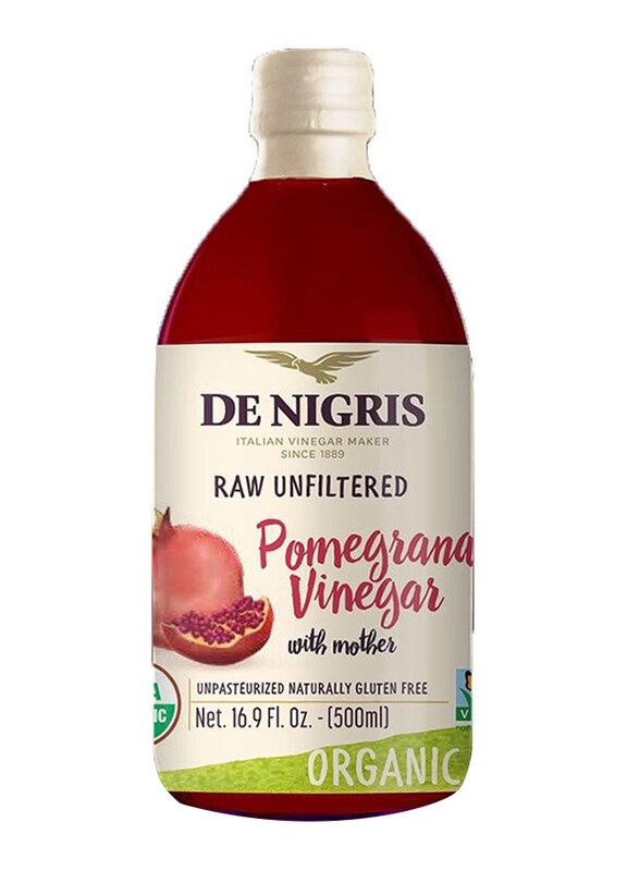 

De Nigris Vinegar Pomegranate Unfiltered Organic, 500ml