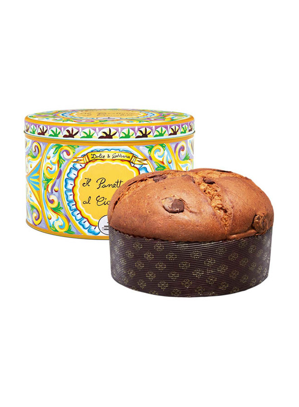 

Fiasconaro Panettone Chocolate with Dolce & Gabbana Tin, 1 Kg