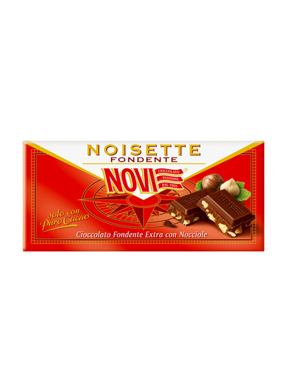 

Novi Noisette Dark Chocolate with Hazelnut, 100g