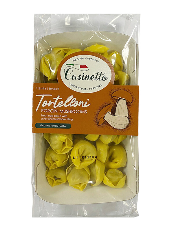 

Casinetto Tortellini Pasta with Porcini Mushrooms, 250g