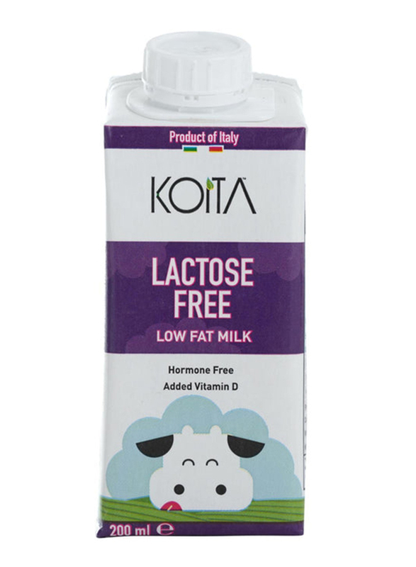 Koita Lactose-Free Non-Hormone Low-Fat Milk, 200ml