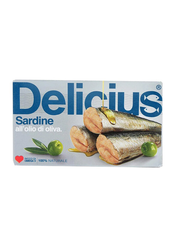 

Delicius Sardines Olive Oil, 120g