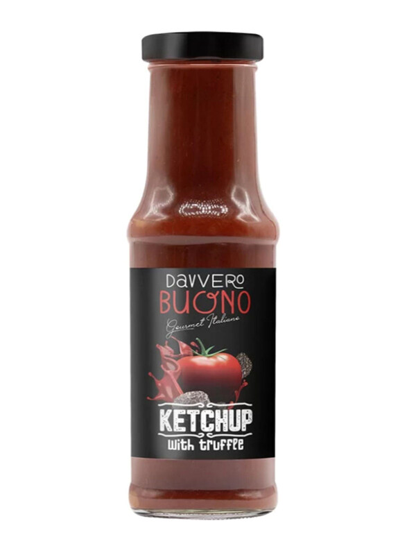 

Davvero Buono Red Datterino Tomato Ketchup with Truffle, 230g