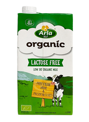 Arla Low Fat Lactose Free Organic Cow Milk, 1 Liter