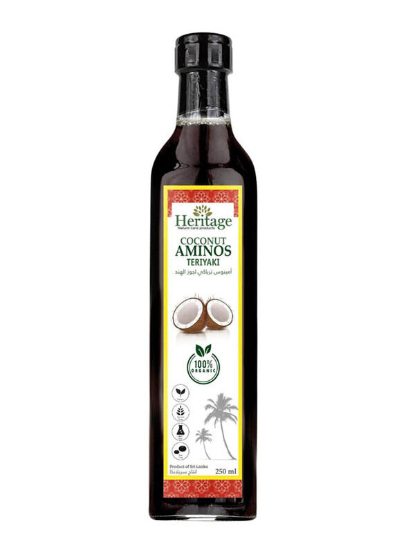 

Heritage Organic Coconut Aminos Teriyaki, 250ml