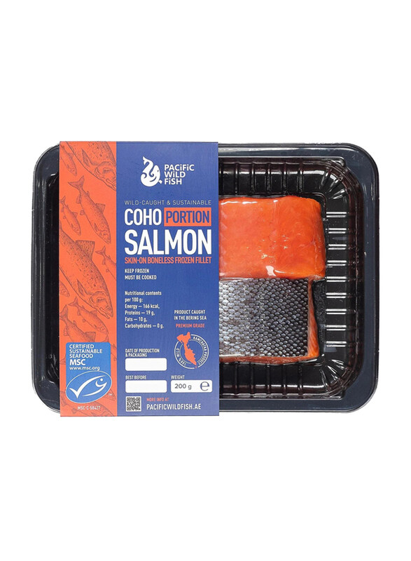 

Various Producers Salmon Wild Coho Fillet Skin On Frozen, 2 x 300g