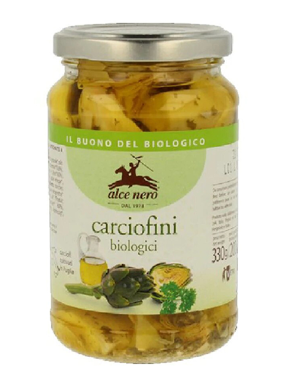 Alce Nero Organic Artichokes in Oil, 330g