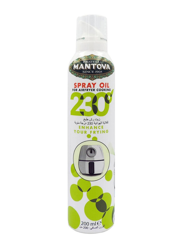 

Mantova Oils Oil Spray for Air Fryer, 200ml