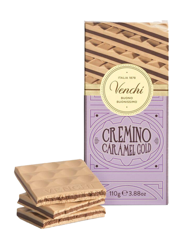 Venchi Cremino Golden Caramel Bar, 110g