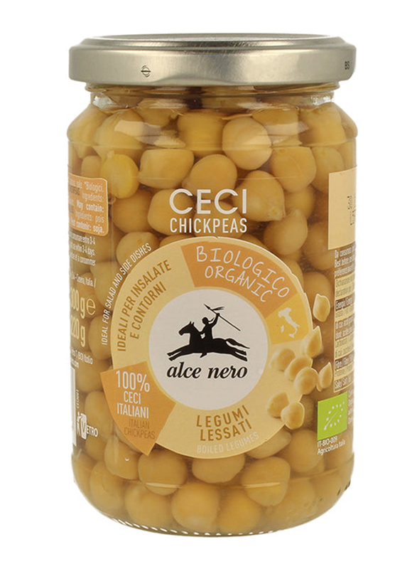 Alce Nero Organic Cooked Chick Peas, 300g