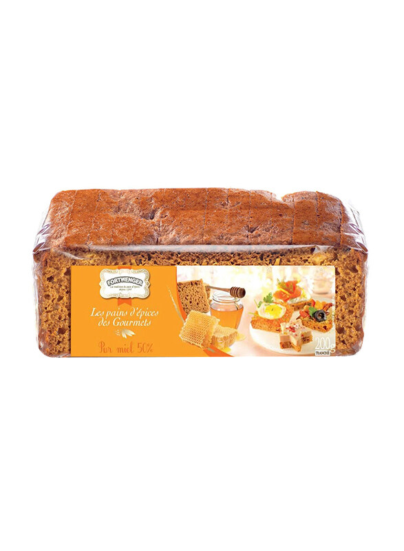 

Fortwenger Gingerbread Sliced with 50% Honey, 200g