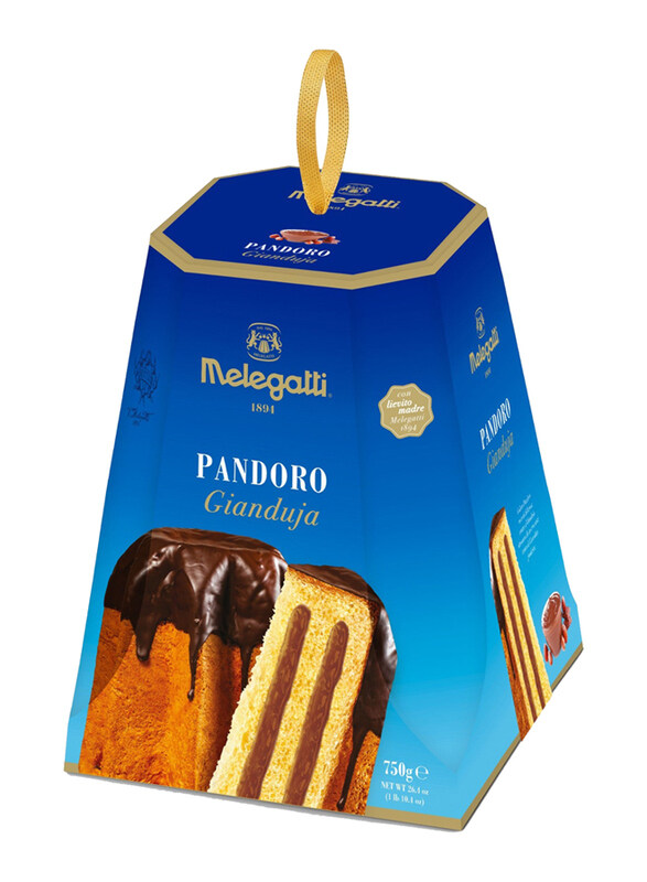 

Melegatti Pandoro Gianduja, 750g