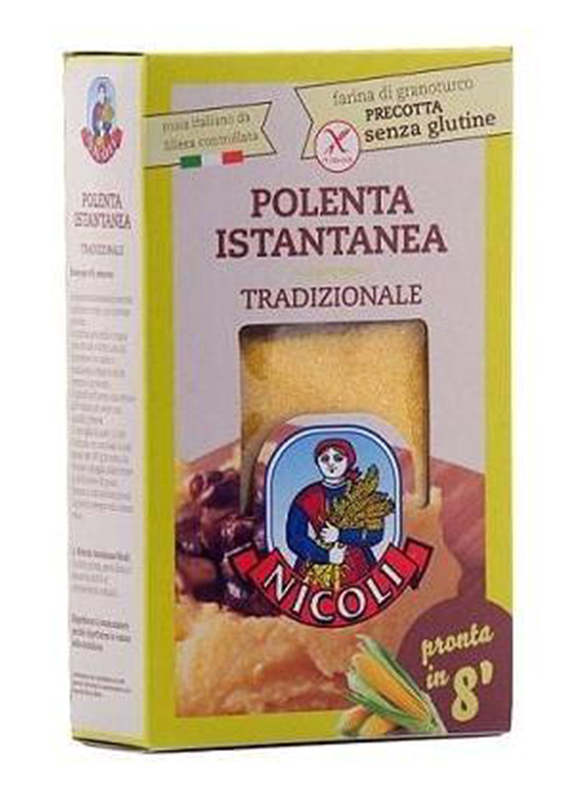 Nicoli Polenta Instant Traditional Yellow Cornmeal, 375g