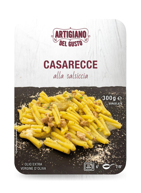 

Artigiano del Gusto Casarecce Pasta with Pork Sausage Frozen, 300g
