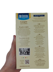 De Cecco Lasagne Egg Pasta, 500g