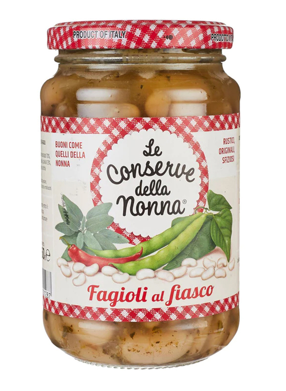 Conserve della Nonna Cooked Beans With Oil and Spices, 360g