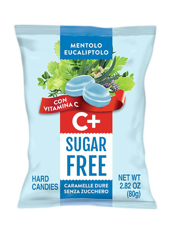 Le Specialita Menthol Eucalyptus Sugar-Free Candies, 80g