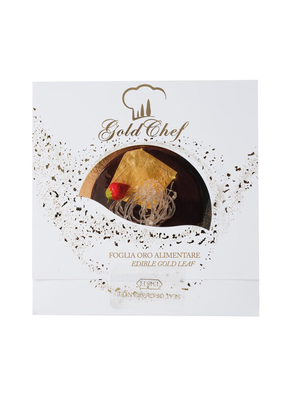 

Casinetto Gold Leaves Edible 23K, 25 Pieces