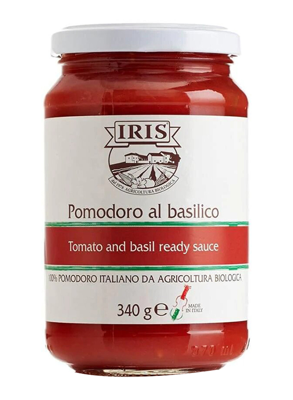 

Iris Tomato Pulp with Basil Organic Ready Sauce, 340g