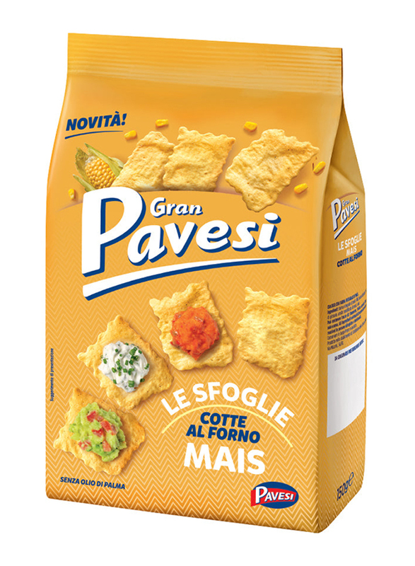 Gran Pavesi Corn Sfoglie Crackers, 150g