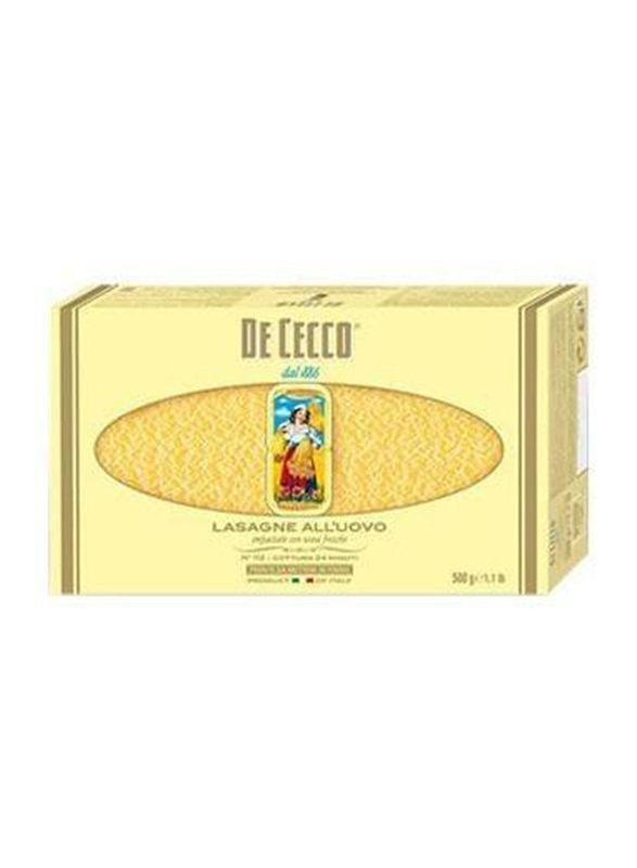 De Cecco Lasagne Egg Pasta, 500g