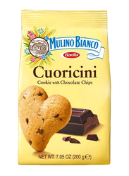 Mulino Bianco Cuoricini Cookie with Chocolate Chips, 200g