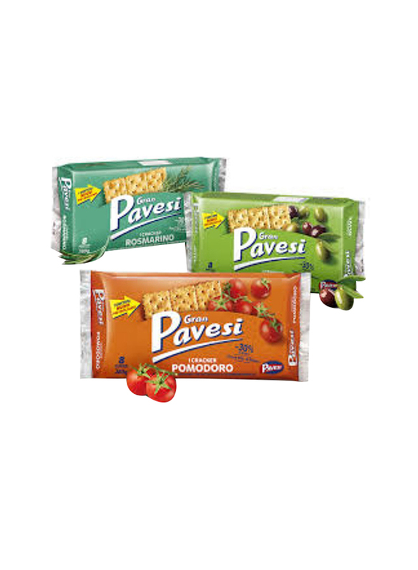 Gran Pavesi Tomato Crackers, 280g