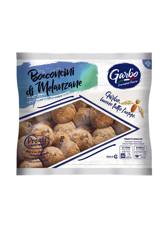 

Garbo Eggplant Bites Breaded with Cheese Frozen, 300g