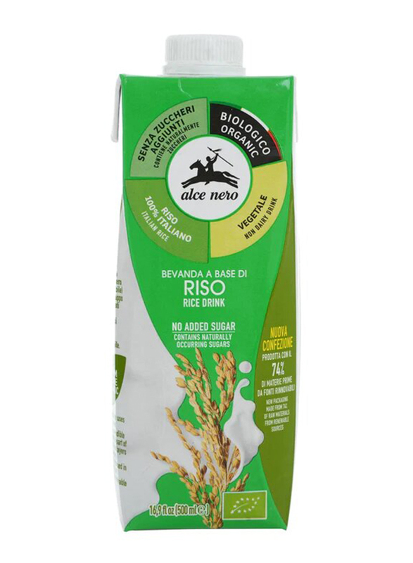 Alce Nero Organic Rice Vegetable Drink, 500ml