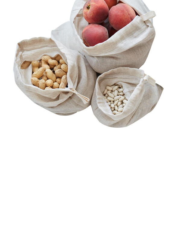 

Tabitha Eve Linen Produce Bag, Small, 1 Piece, White