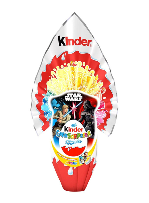 

Kinder Star Wars Chocolate Egg 320g