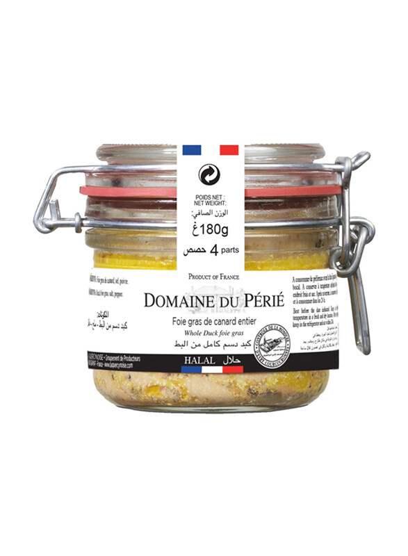 

Domaine Du Perié Domaine Du Perie Duck Foie Gras Whole Jar, 180g