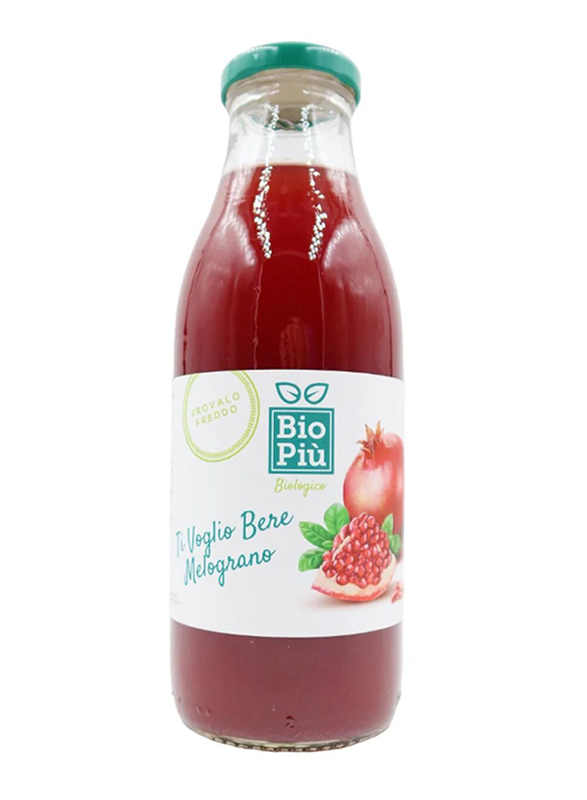 Bio Piu Organic Pomegranate, Apple, Grape & Blackcurrant Juice, 500ml