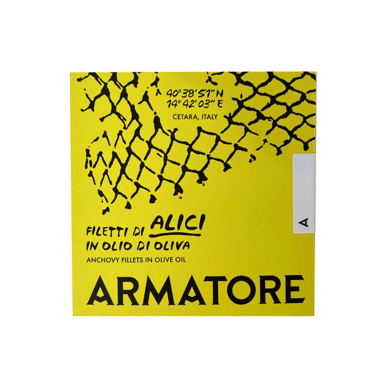 Aramtore Anchovy Cetara Fillets in Olive Oil, 90g
