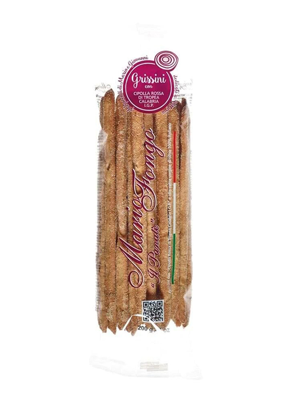 Mario Fongo Grissini Red Onion Tropea Breadsticks, 200g